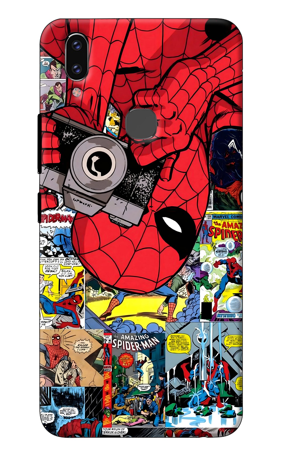 Spider Man Vivo V9/V9 Pro/V9 Youth Back Cover