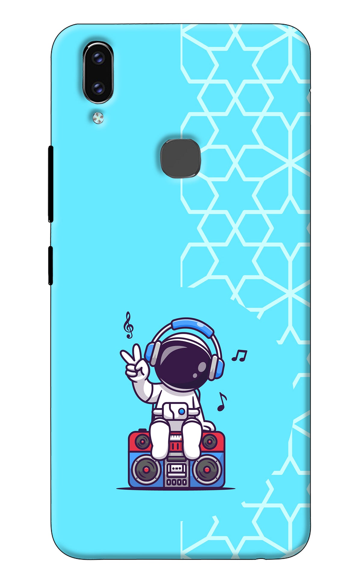 Cute Astronaut Chilling Vivo V9/V9 Pro/V9 Youth Back Cover