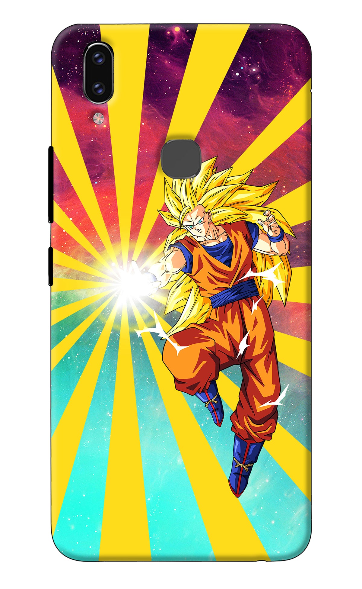 Goku Super Saiyan Vivo V9/V9 Pro/V9 Youth Back Cover