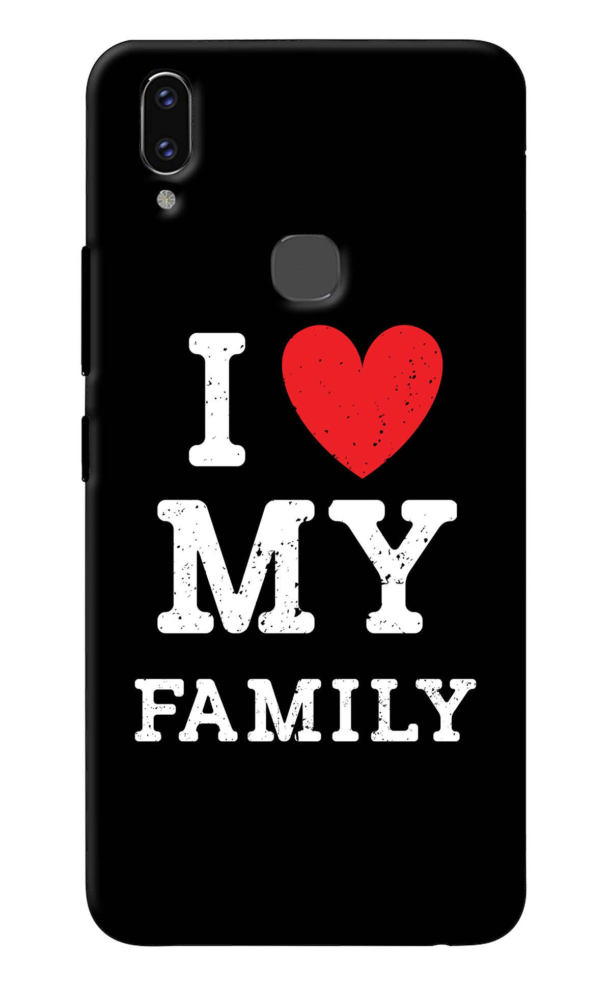 I Love My Family Vivo V9/V9 Pro/V9 Youth Back Cover