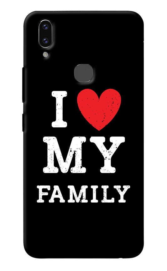 I Love My Family Vivo V9/V9 Pro/V9 Youth Back Cover