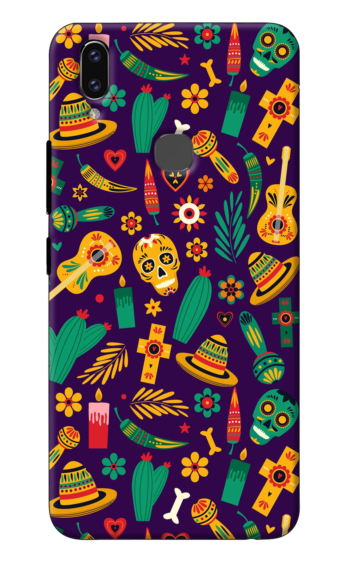 Mexican Artwork Vivo V9/V9 Pro/V9 Youth Back Cover