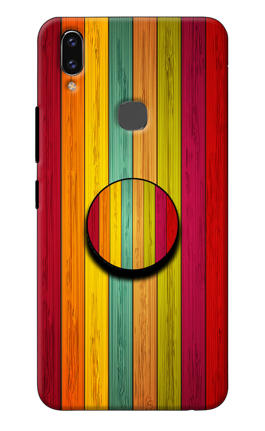 Multicolor Wooden Vivo V9/V9 Pro/V9 Youth Pop Case