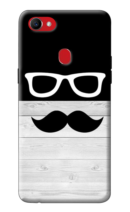 Mustache Oppo F7 Back Cover
