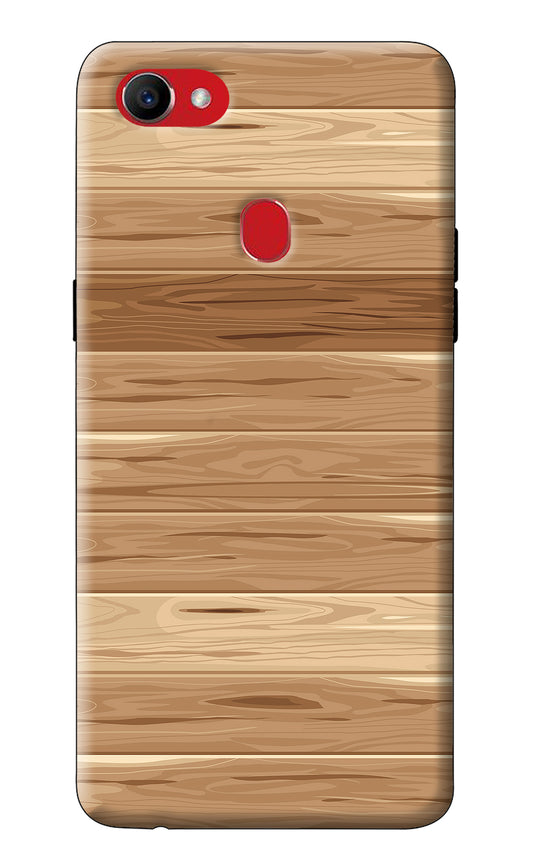 Wooden Vector Oppo F7 Back Cover