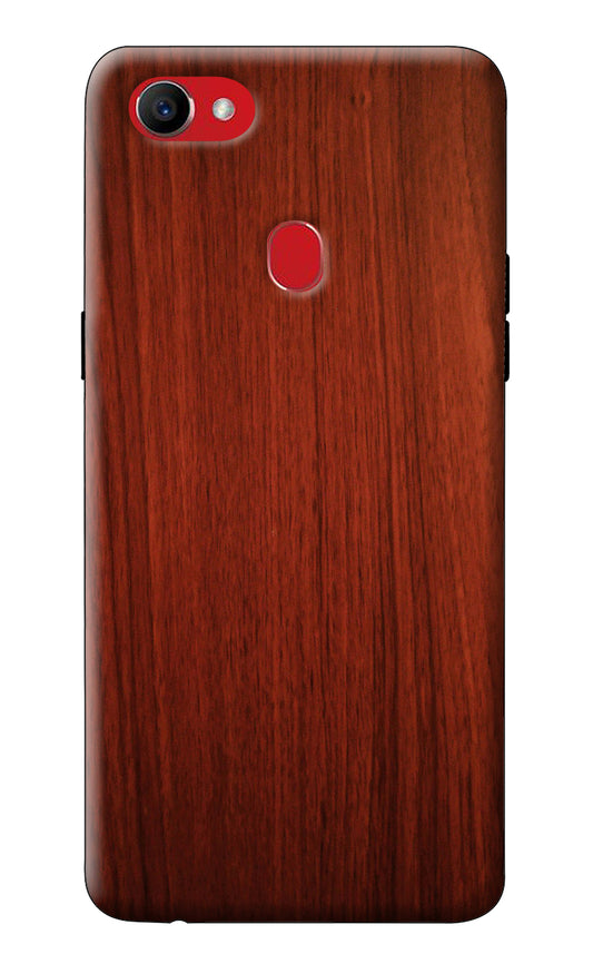 Wooden Plain Pattern Oppo F7 Back Cover