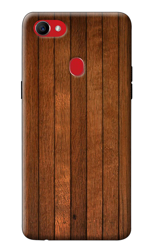 Wooden Artwork Bands Oppo F7 Back Cover