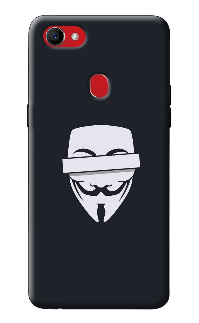 Anonymous Face Oppo F7 Back Cover