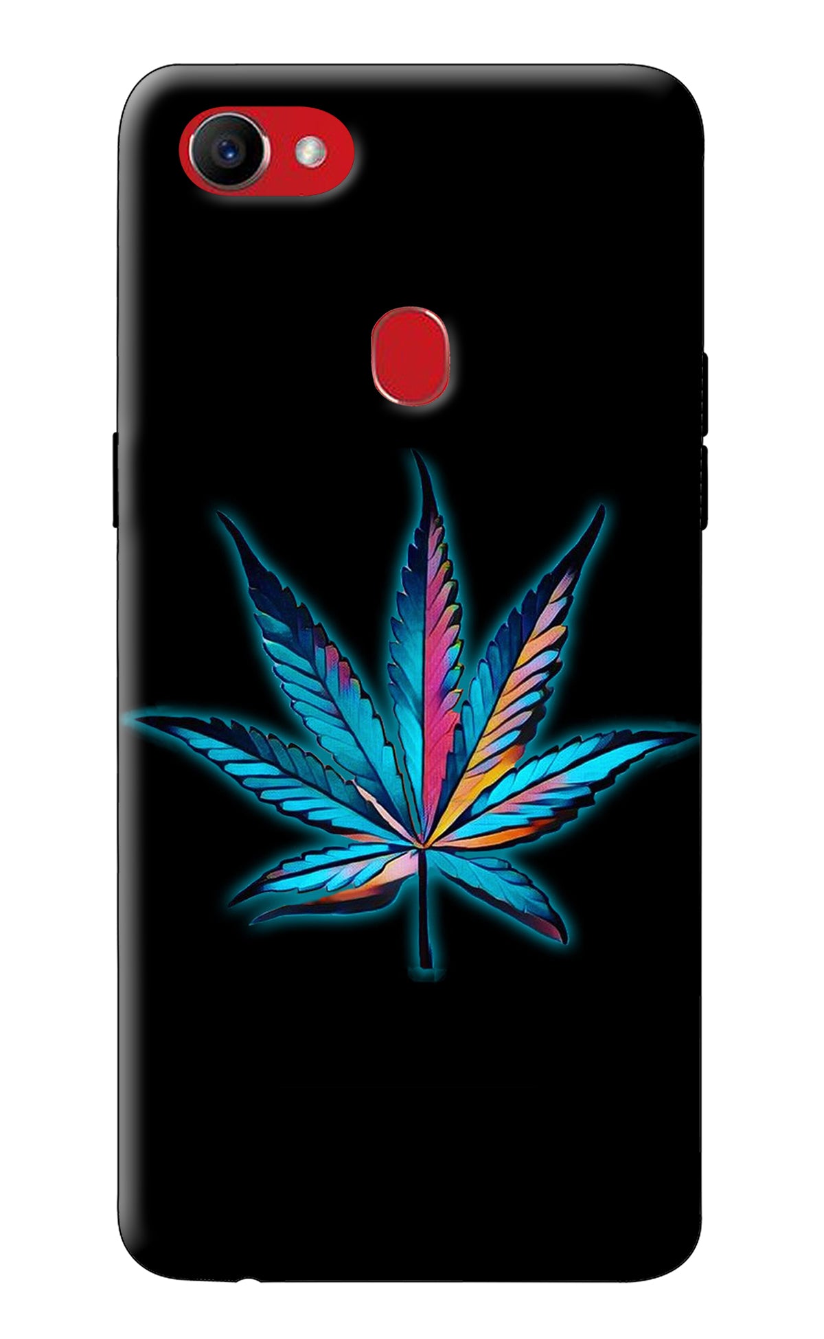 Weed Oppo F7 Back Cover