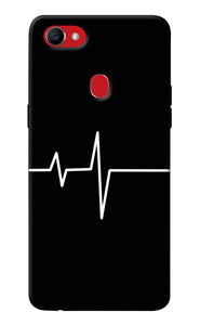 Heart Beats Oppo F7 Back Cover