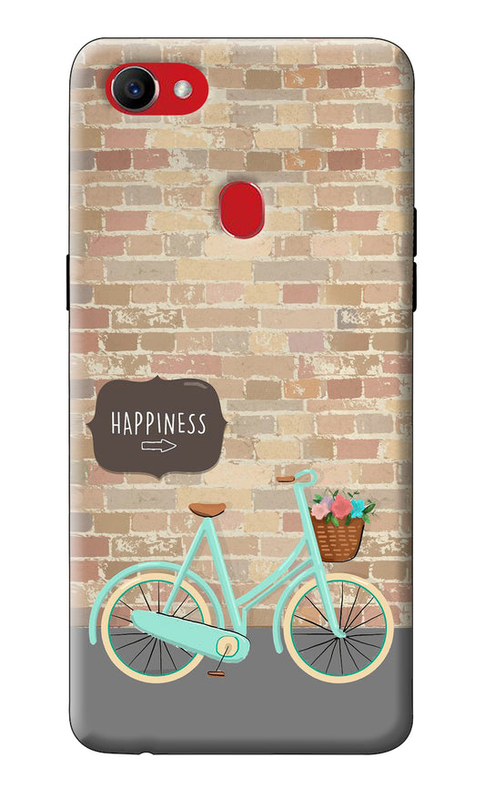 Happiness Artwork Oppo F7 Back Cover