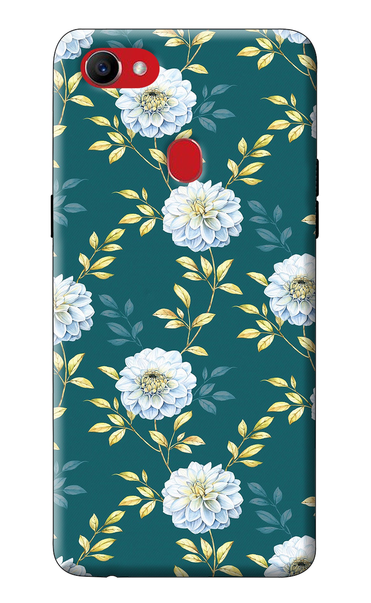 Flowers Oppo F7 Back Cover