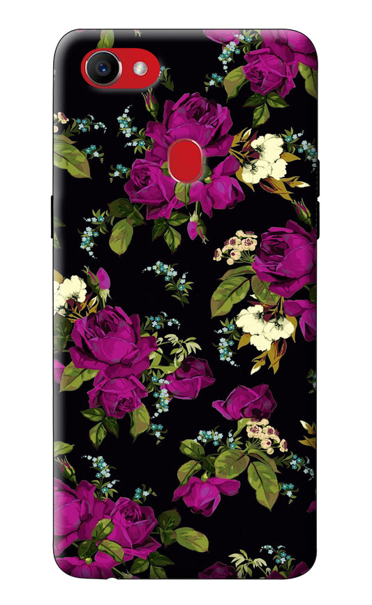 Flowers Oppo F7 Back Cover