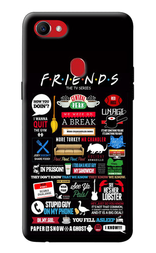FRIENDS Oppo F7 Back Cover