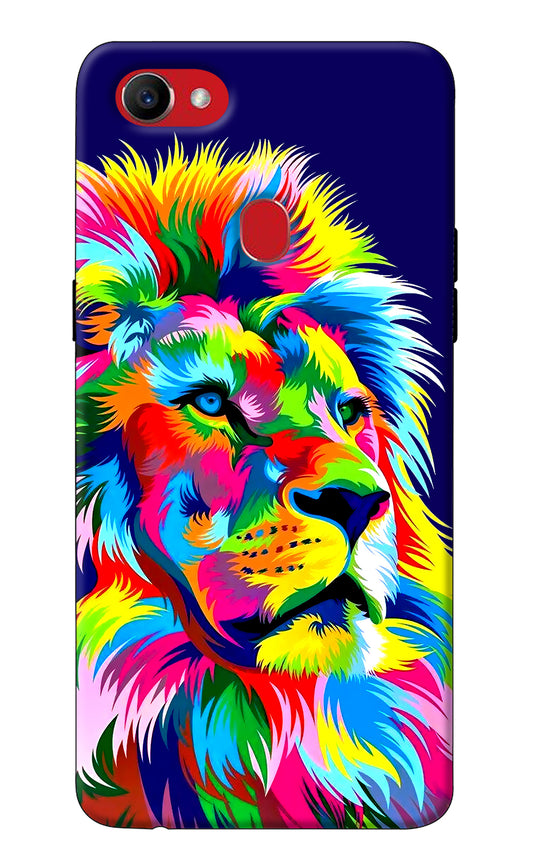 Vector Art Lion Oppo F7 Back Cover