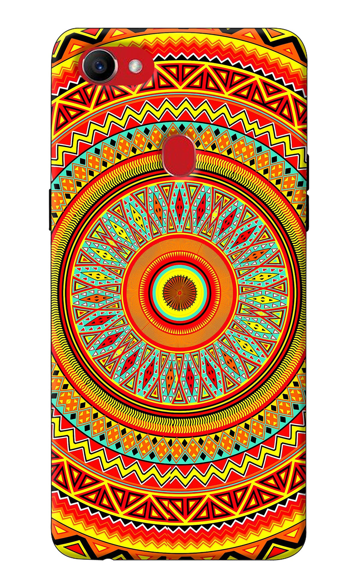 Mandala Pattern Oppo F7 Back Cover