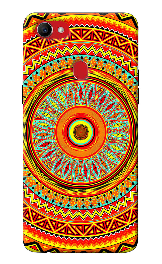 Mandala Pattern Oppo F7 Back Cover