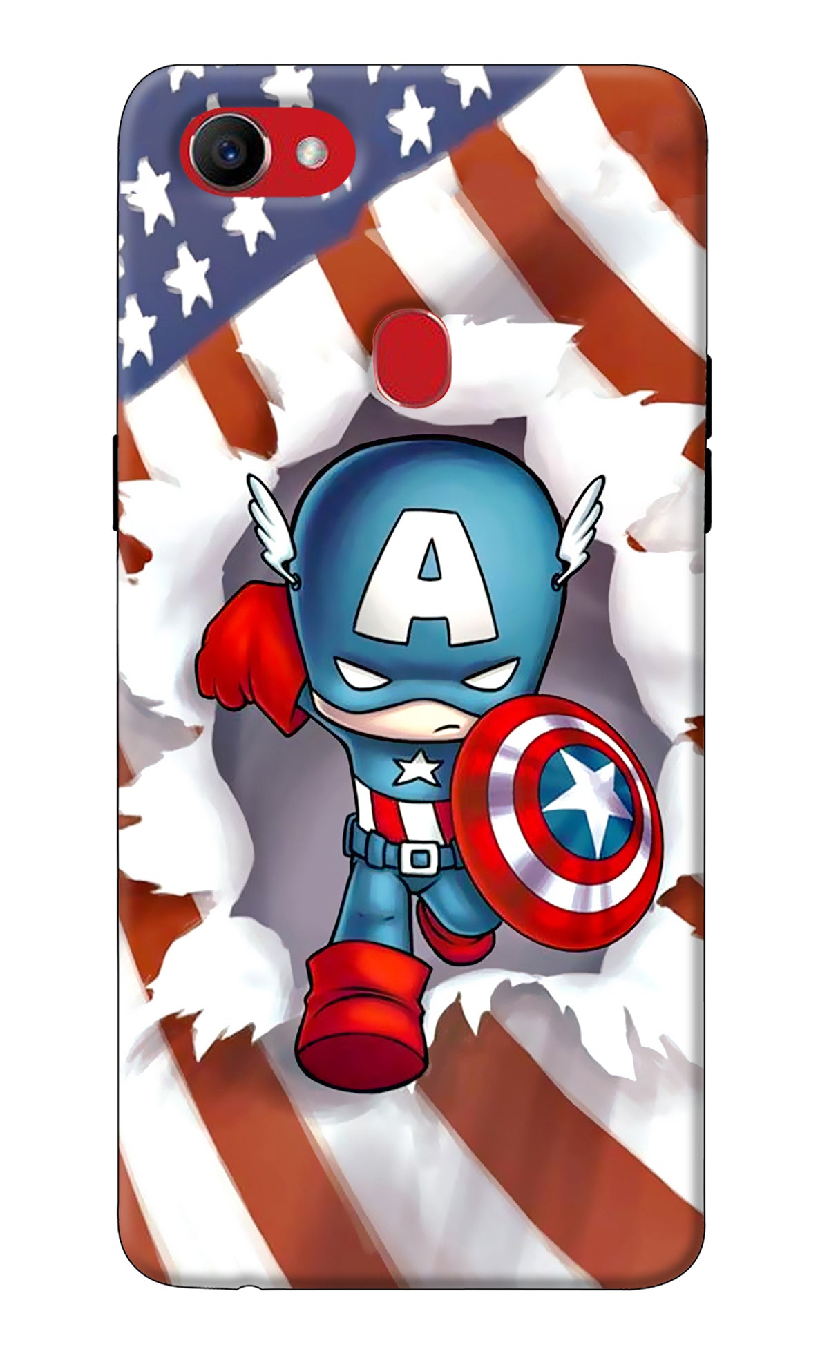 Captain America Oppo F7 Back Cover