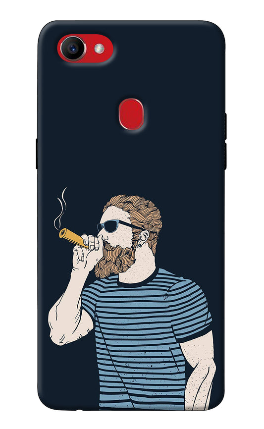 Smoking Oppo F7 Back Cover