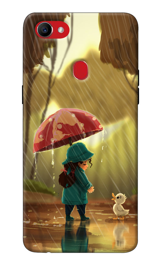 Rainy Day Oppo F7 Back Cover
