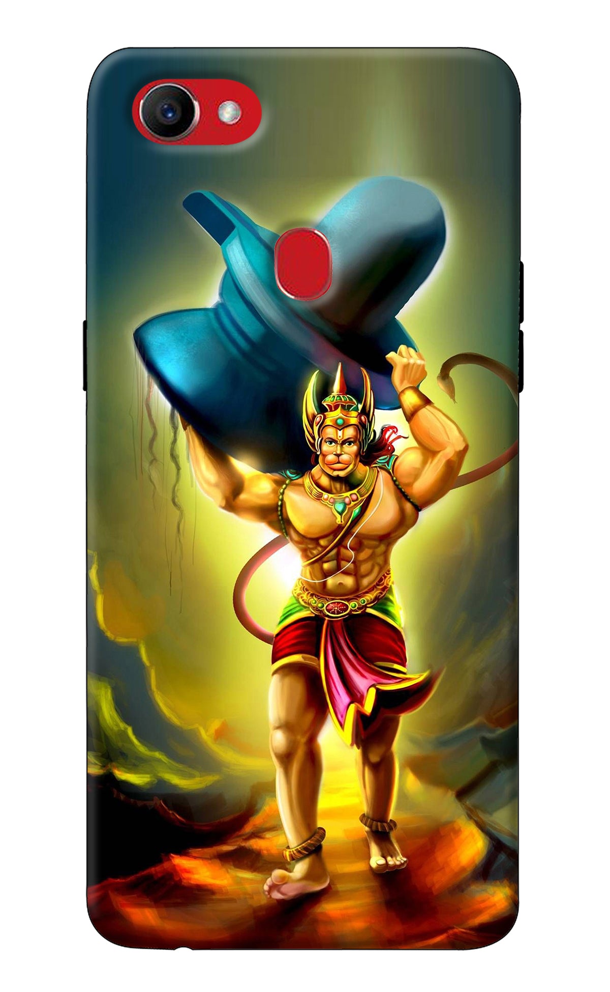 Lord Hanuman Oppo F7 Back Cover