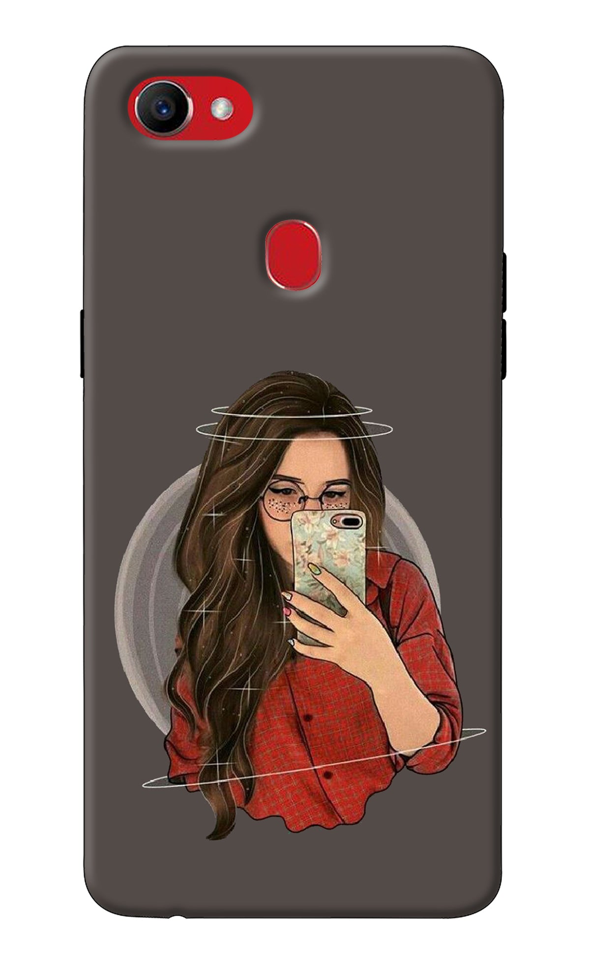 Selfie Queen Oppo F7 Back Cover