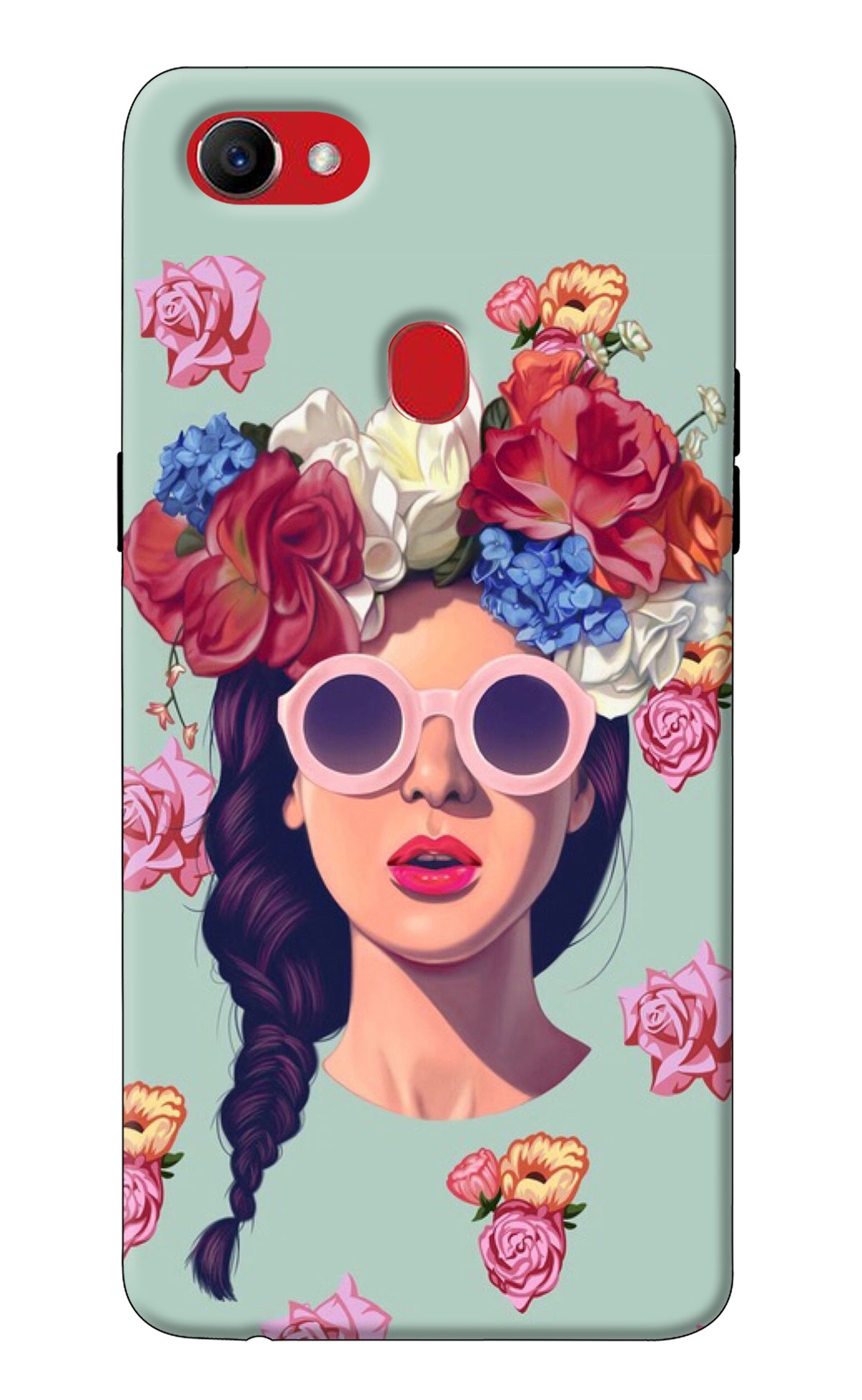 Pretty Girl Oppo F7 Back Cover