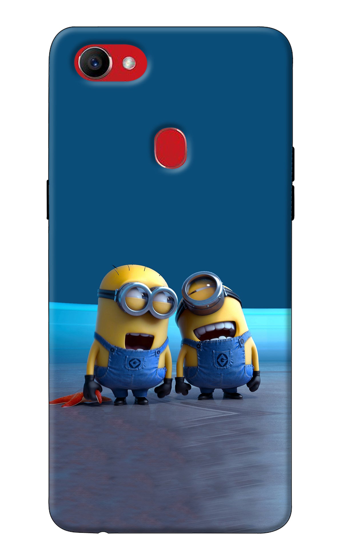 Minion Laughing Oppo F7 Back Cover