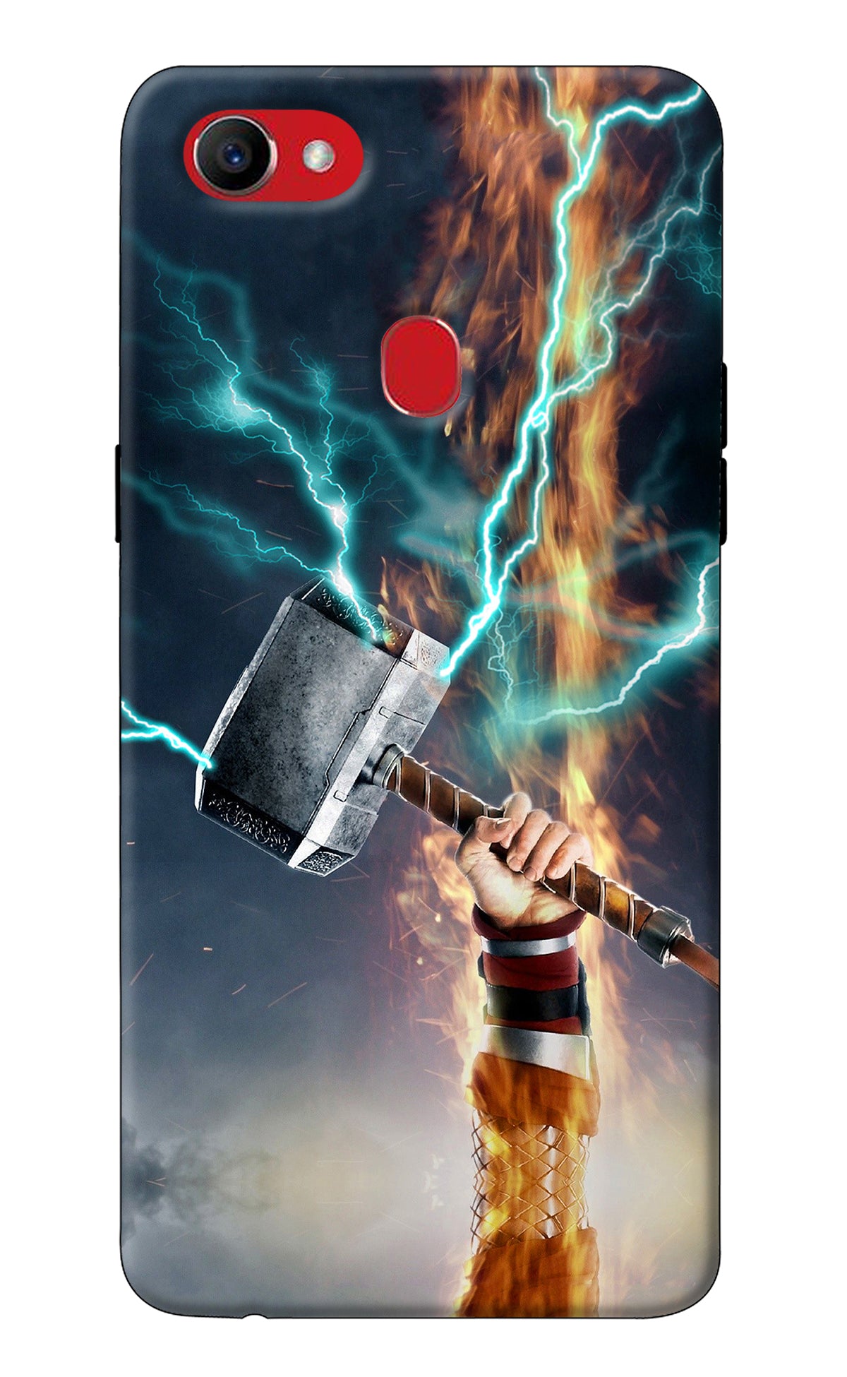 Thor Hammer Mjolnir Oppo F7 Back Cover