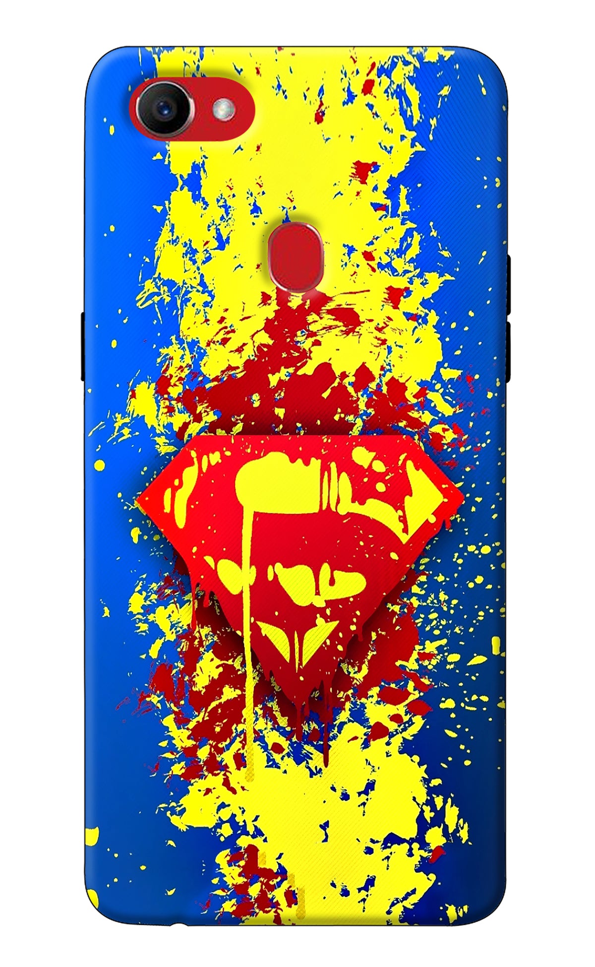 Superman logo Oppo F7 Back Cover