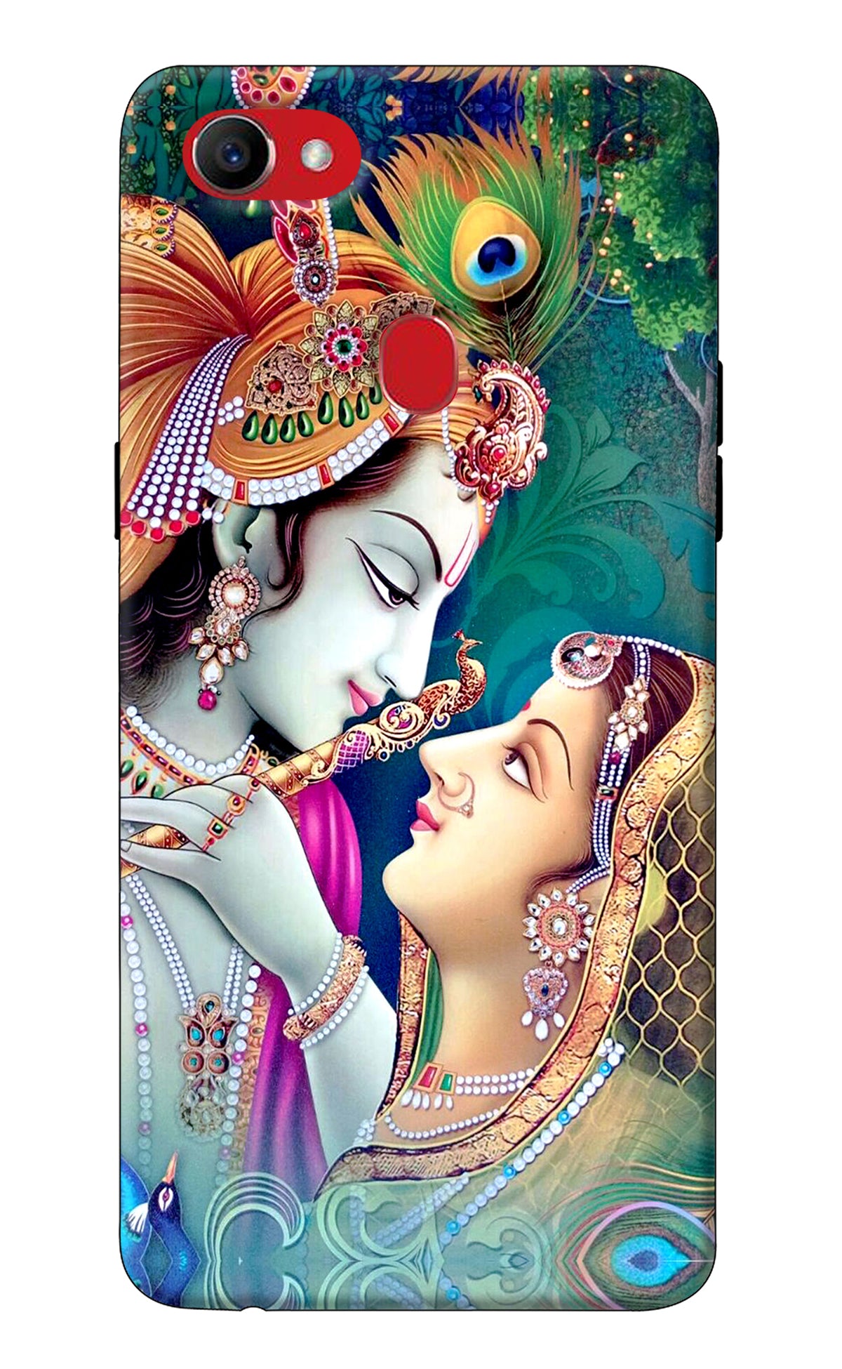 Lord Radha Krishna Oppo F7 Back Cover