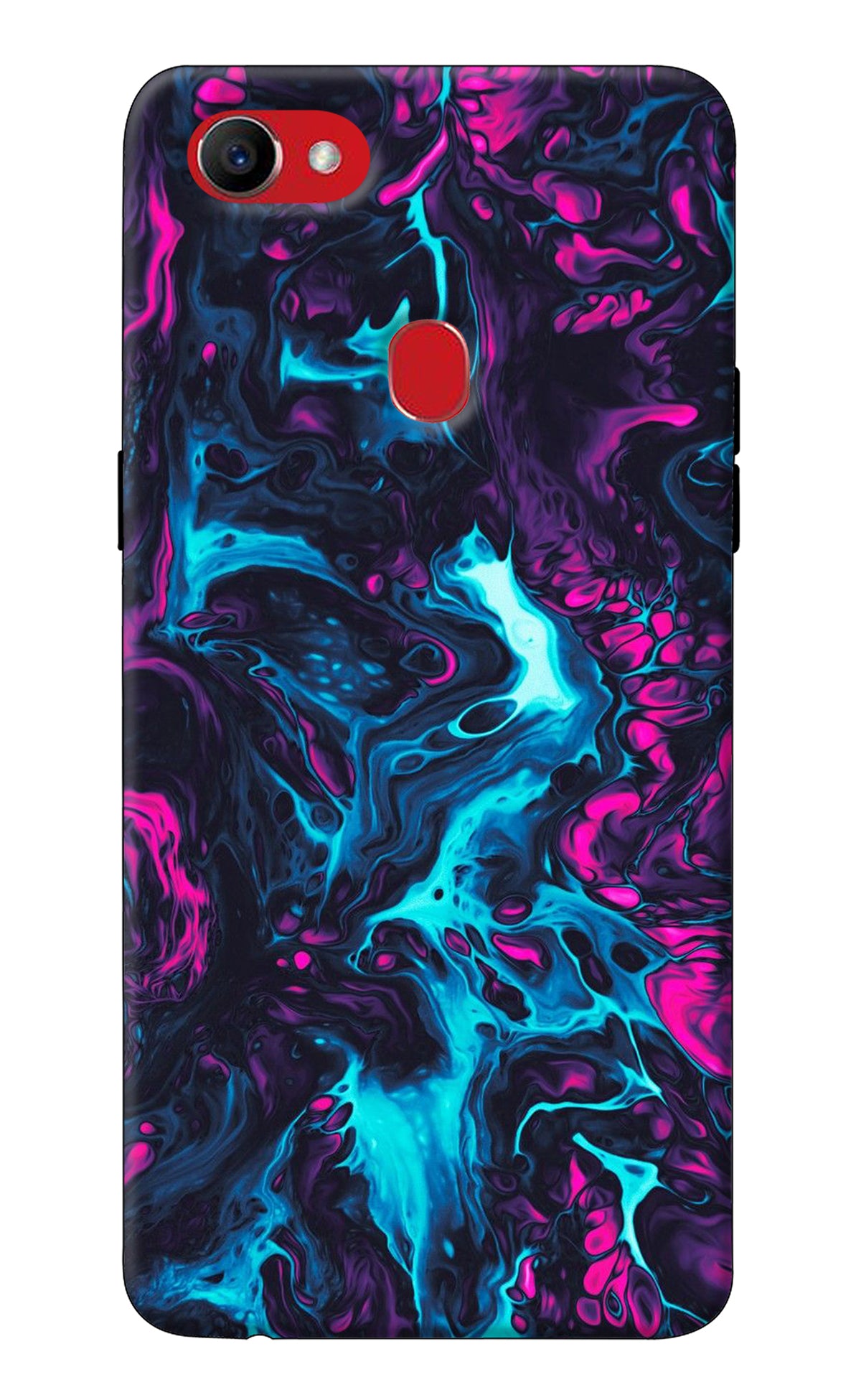 Abstract Oppo F7 Back Cover