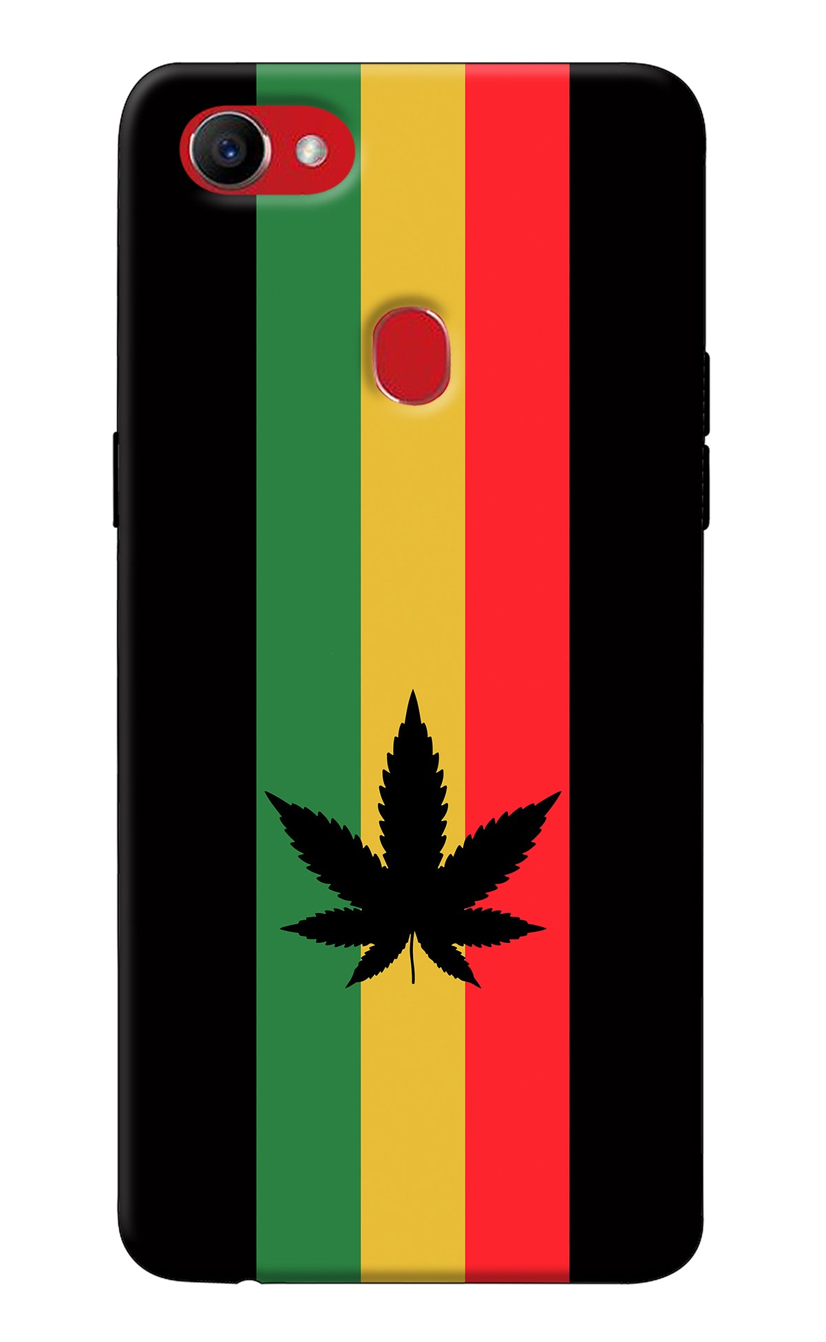 Weed Flag Oppo F7 Back Cover