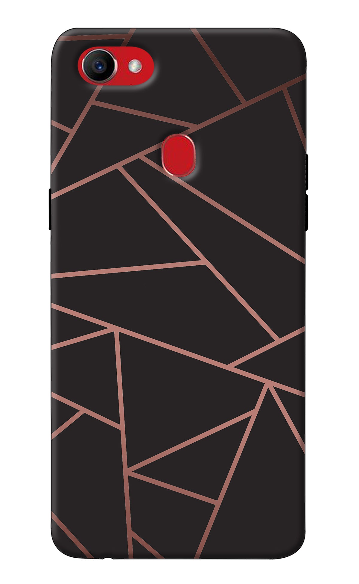 Geometric Pattern Oppo F7 Back Cover