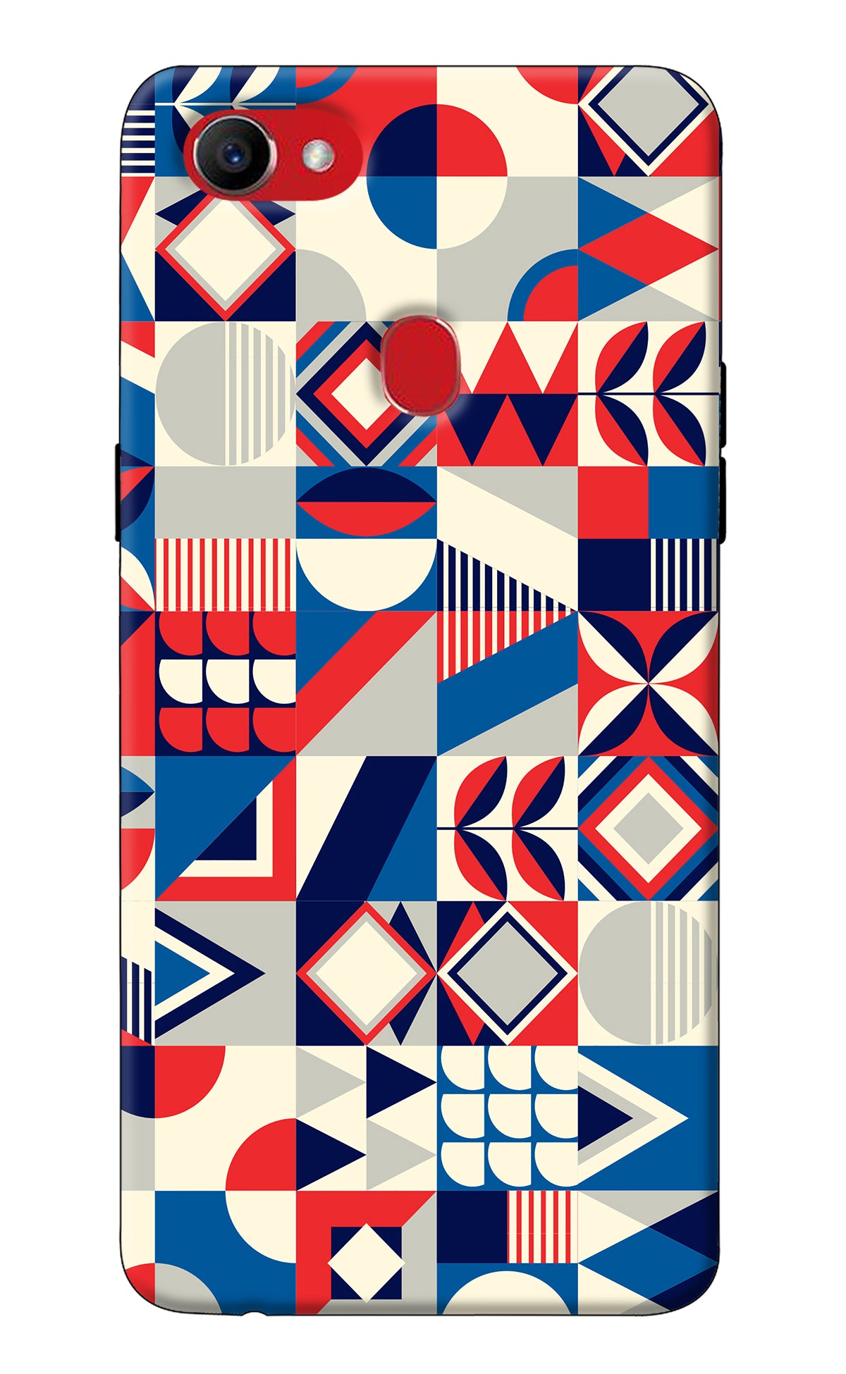 Colorful Pattern Oppo F7 Back Cover