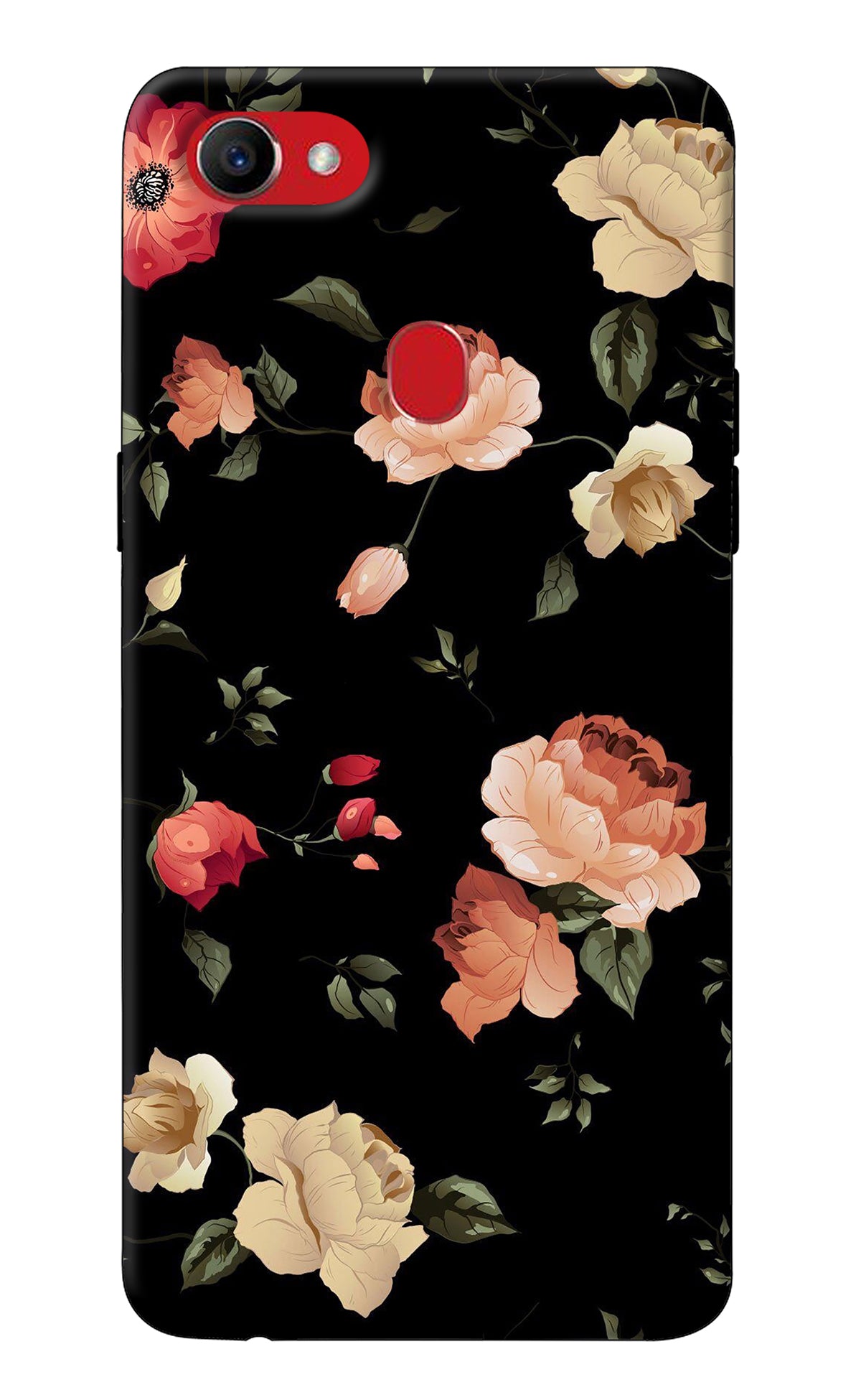 Flowers Oppo F7 Back Cover