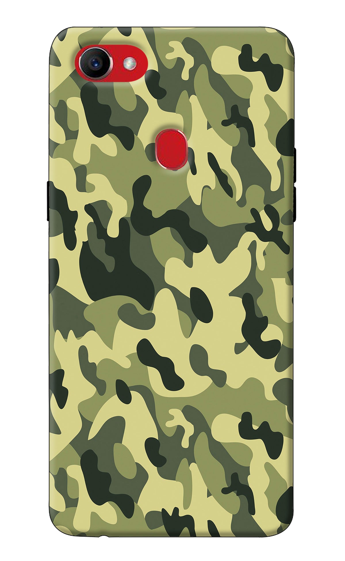 Camouflage Oppo F7 Back Cover