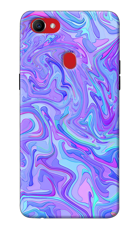 Glitter Oppo F7 Back Cover