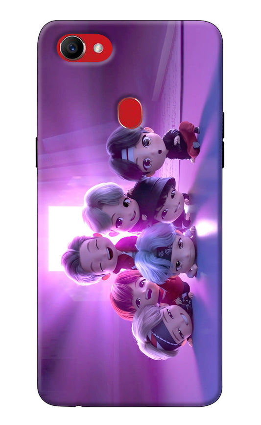 BTS Chibi Oppo F7 Back Cover