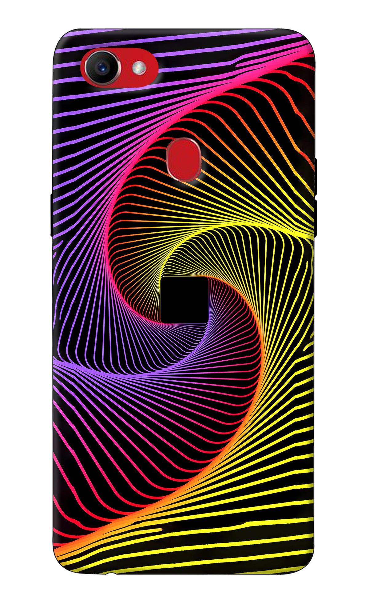 Colorful Strings Oppo F7 Back Cover