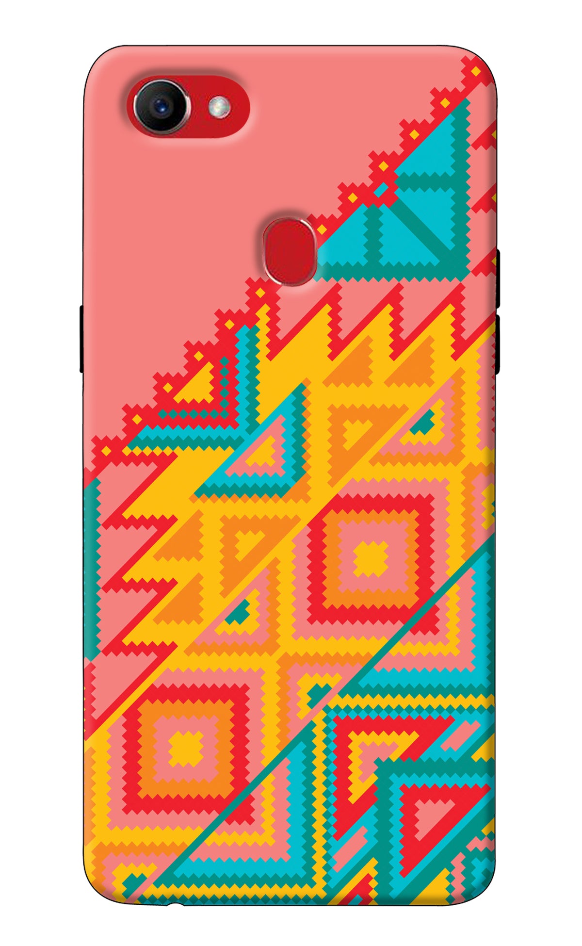 Aztec Tribal Oppo F7 Back Cover