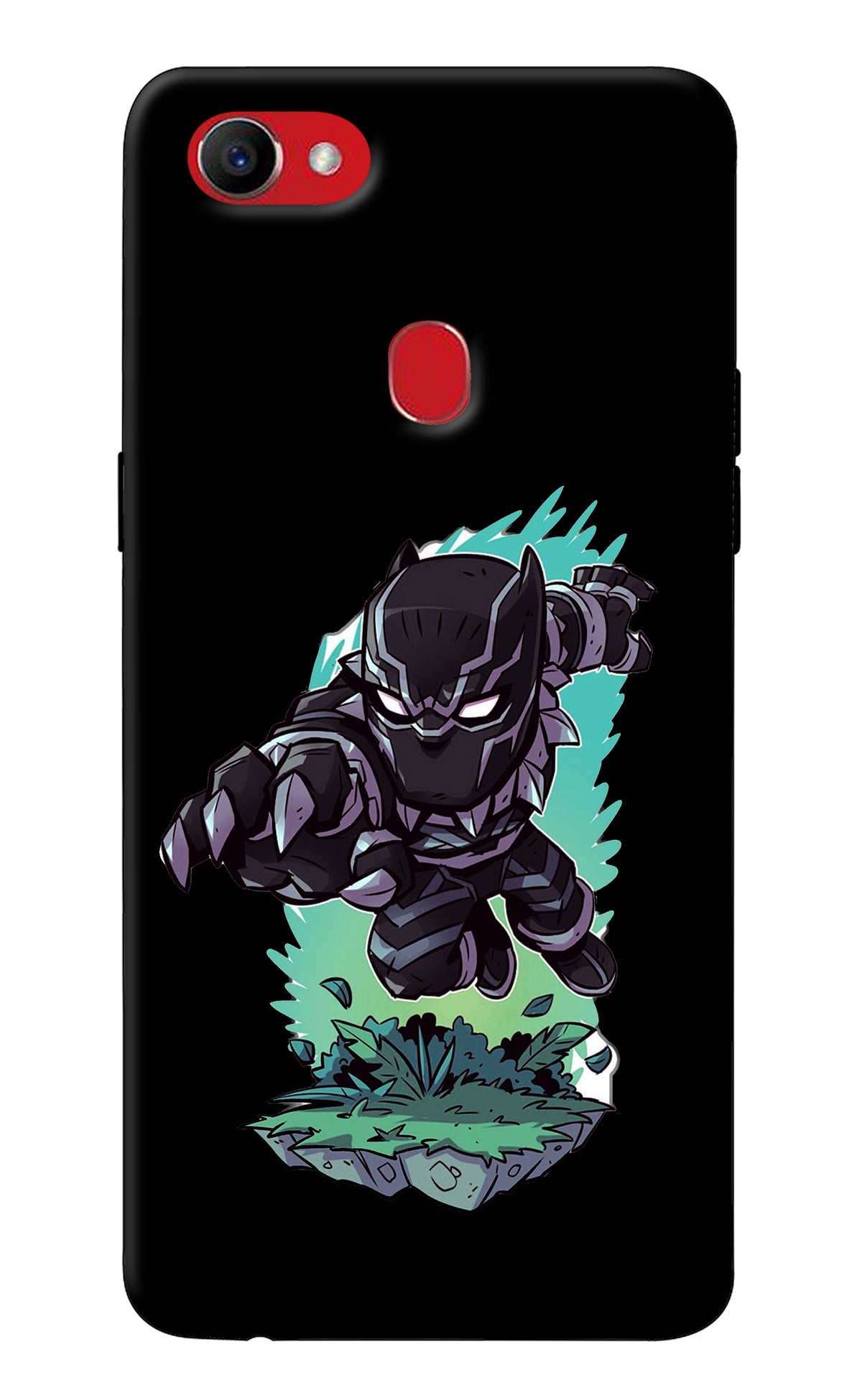 Black Panther Oppo F7 Back Cover