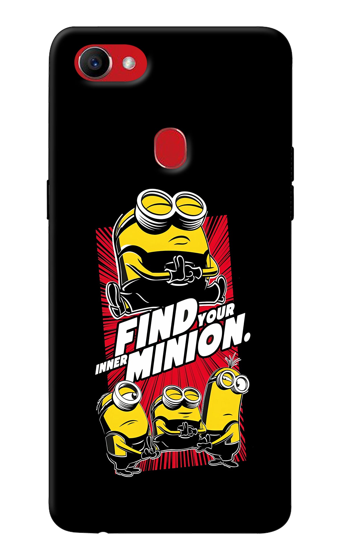 Find your inner Minion Oppo F7 Back Cover