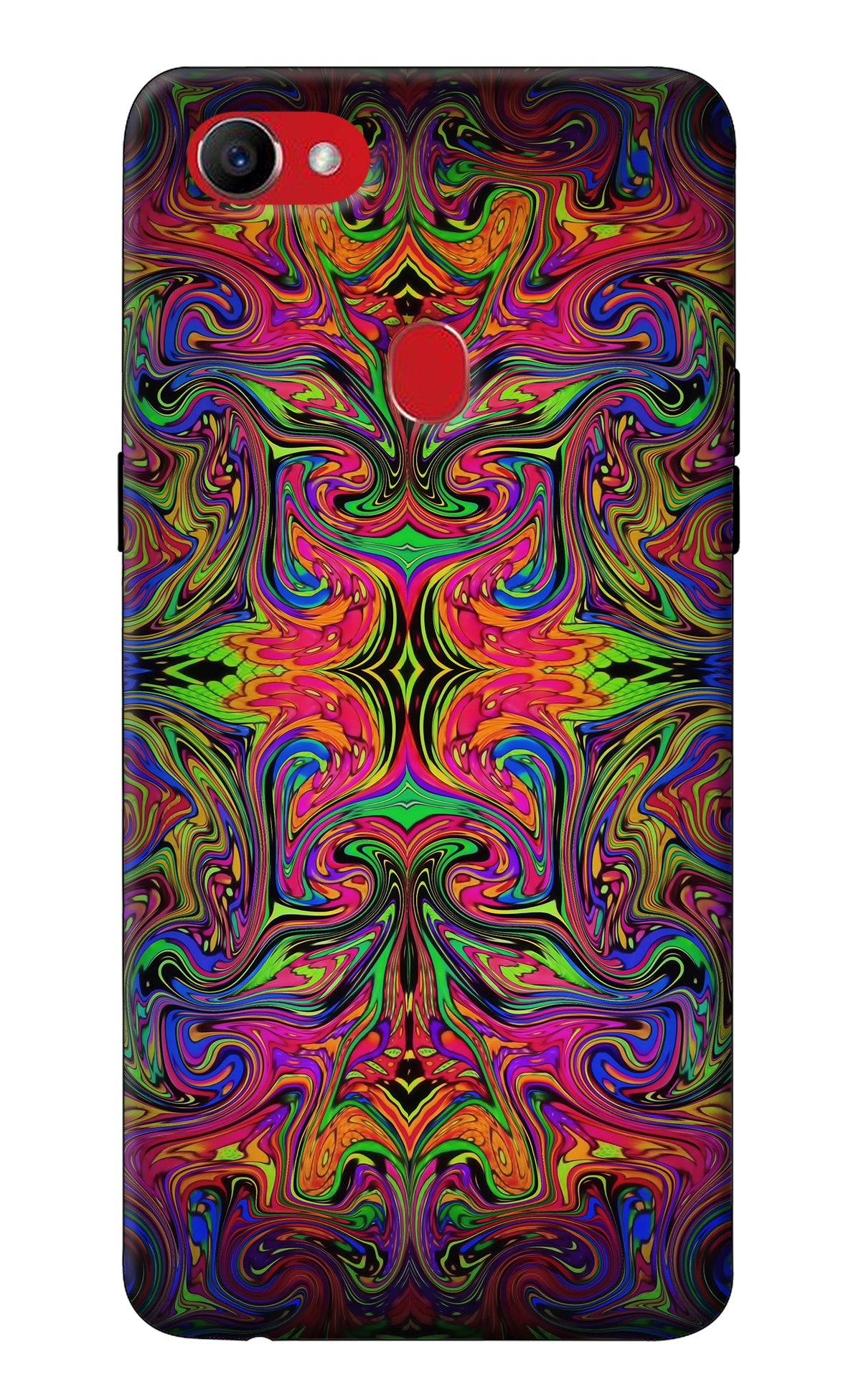 Psychedelic Art Oppo F7 Back Cover