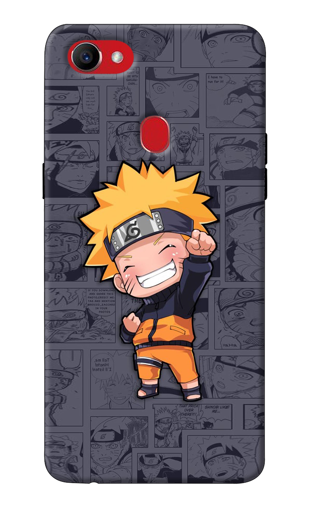 Chota Naruto Oppo F7 Back Cover