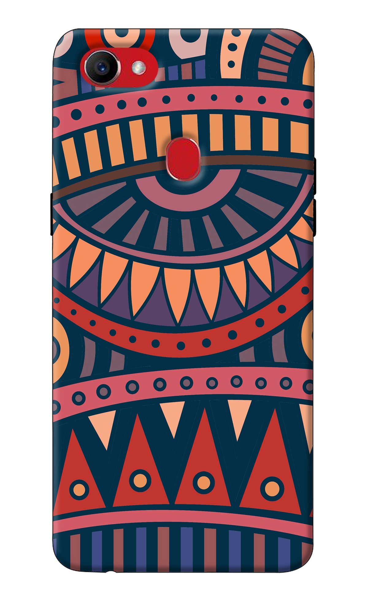 African Culture Design Oppo F7 Back Cover