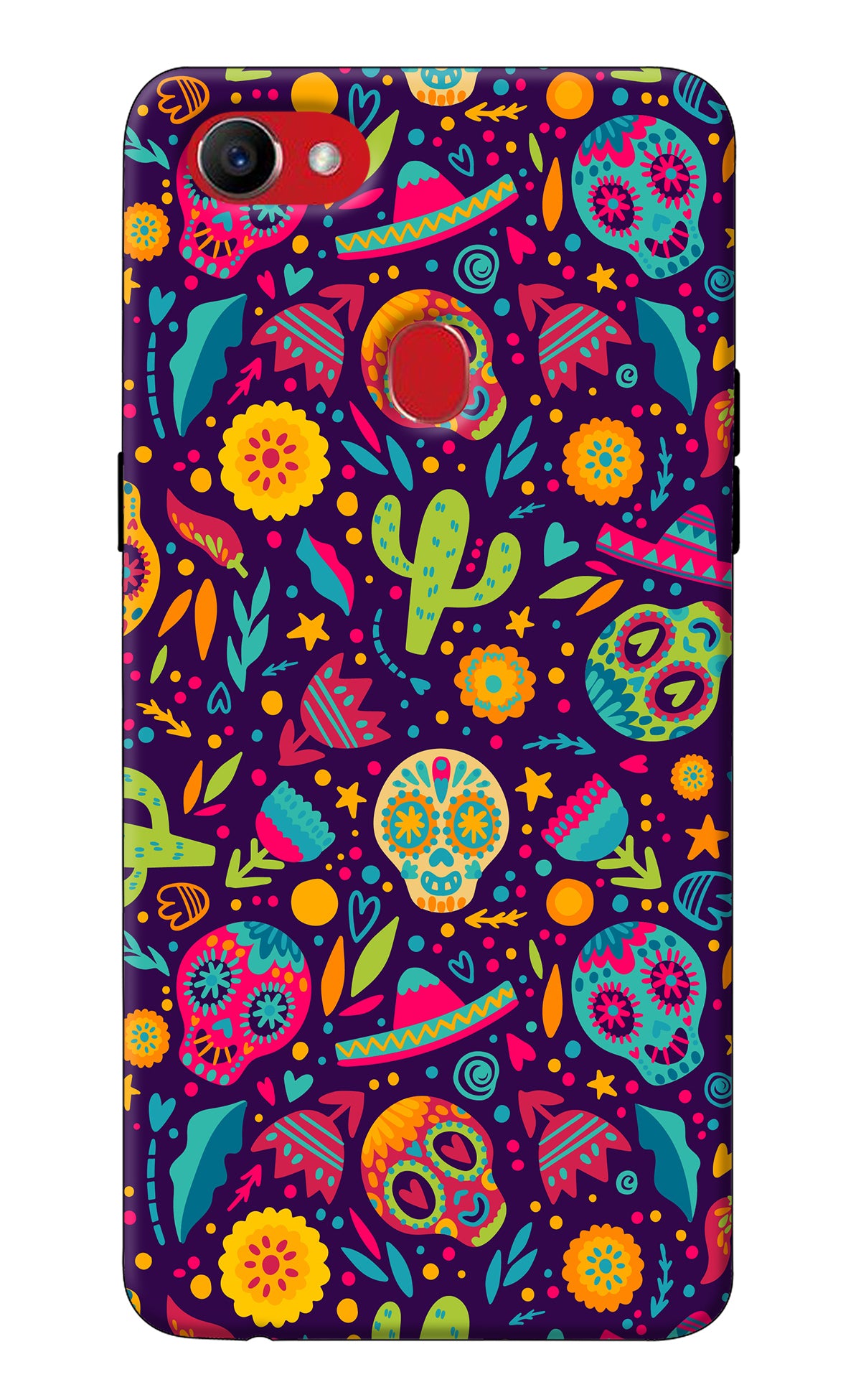 Mexican Design Oppo F7 Back Cover