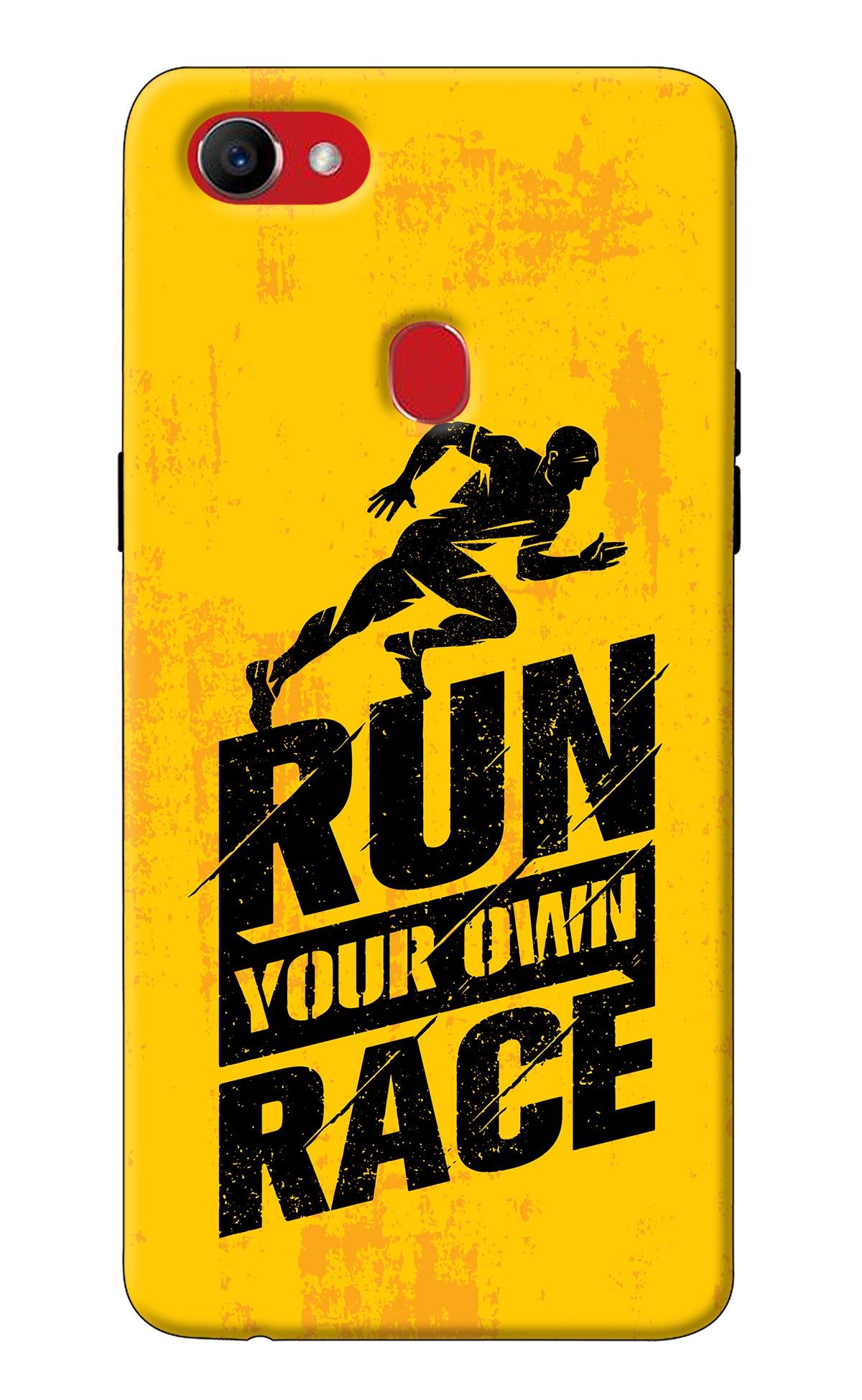 Run Your Own Race Oppo F7 Back Cover