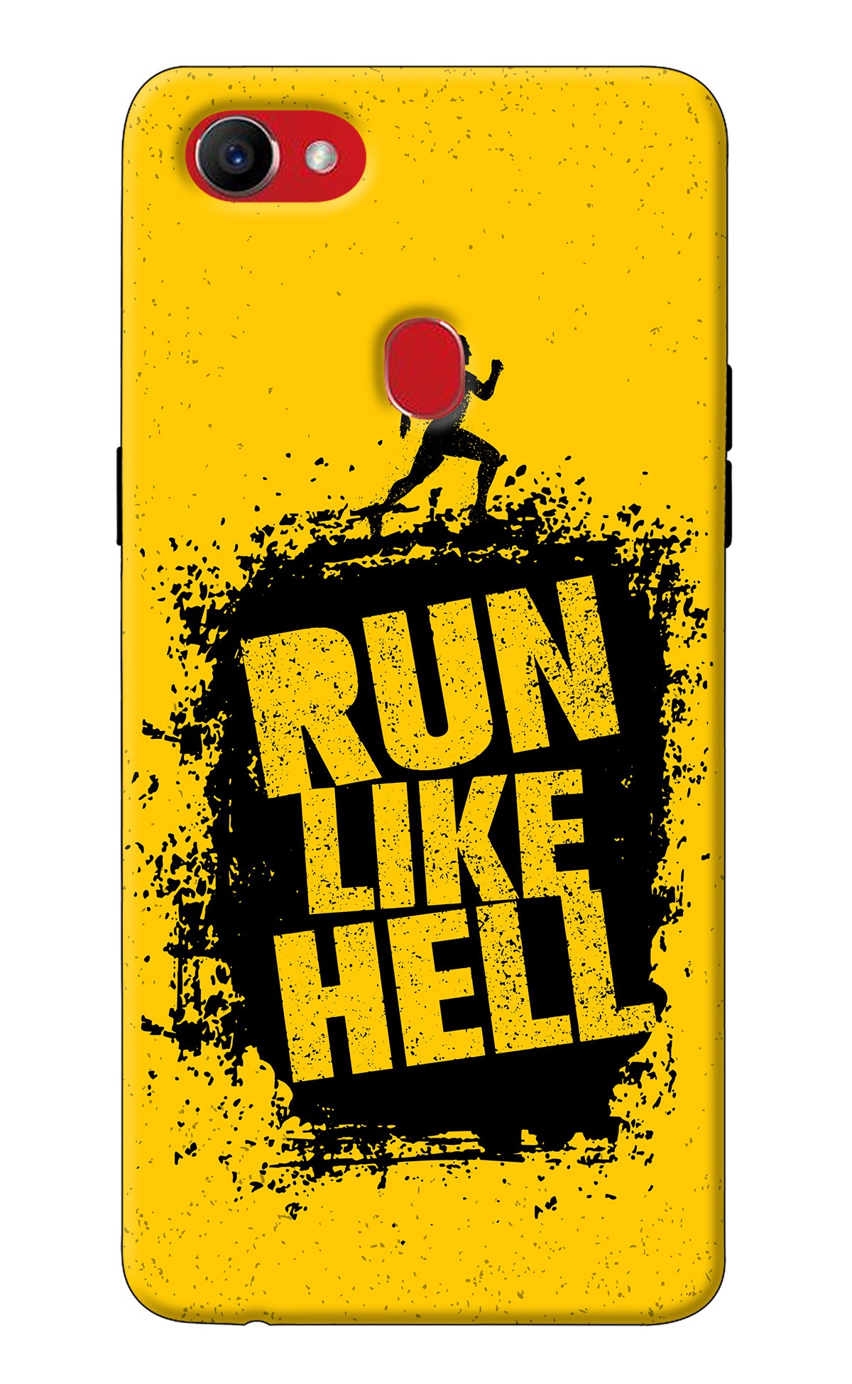 Run Like Hell Oppo F7 Back Cover