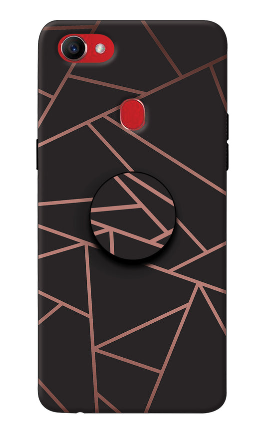 Geometric Pattern Oppo F7 Pop Case